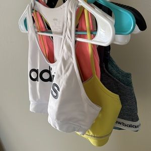 7 Sports bras used